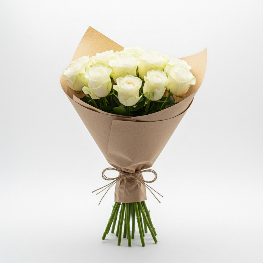 Capital Rose — White